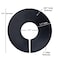 Nahanco Clothing Size Dividers, Round White, Black Print; 3MOS - 4T Kit 10 Sizes, 1 pc. each, 10PK CWBKIT5 - alternate 2