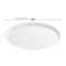 Smarty Had A Party 14 in White Round Plastic Trays, 25PK 9924WH-CASE - alternate 2