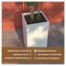 Leisuremod Basalt Tall Square Fiberstone & MgO Clay Planter, Weather-Resistant, Fully Assembled BP31W - alternate 3