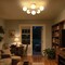 Jonathan Y Olivier Parisian 24" 6-Light Globe Modern Industrial Iron Bistro LED Semi Flush Mount, Almond JYL9542C - alternate 2