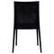 Leisuremod Weave Mace Indoor/Outdoor Dining Side Chair, Black MC19BL - alternate 2