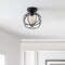 Jonathan Y Alba 8.5" Orb Metal LED Flush Mount, Oil Rubbed Bronze JYL9515A - alternate 4