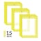 C-Line Products Shop Ticket Holder, Yellow, 9 x 12", PK15 43916 - alternate 1