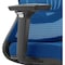 Leisuremod Adorit Ergonomic Office Chair - Mesh Back, Cotton Seat, Adjustable Height & 360 deg Swivel AO60BU - alternate 3