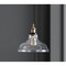 Jonathan Y Litchfield 11" Farmhouse Metal/Glass LED Pendant, Brass Gold JYL3522A - alternate 3