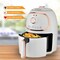 Brentwood Industries 2 Quart Small Electric Air Fryer with Timer and Temp Control- White AF-202W - alternate 2