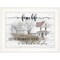 Homeroots Farm Life 5 White Framed Print Wall Art 406345 - alternate 1