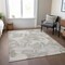 Homeroots 5' X 8' Taupe And Brown Abstract Washable Indoor Outdoor Area Rug 609583 - alternate 3