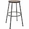 Lorell Metal Shop Stool, 30" Height, 275lb Capacity, MDF Seat LLR83082 - alternate 1