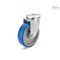 Elesa 452492 Castors steel bracket Injected polyurethane coating plate bracket and center 452492 - alternate 1