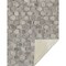 Homeroots 50" X 70" Gray And Ivory Geometric Microfiber Plush Throw Blanket 712407 - alternate 1