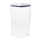 Oxo Good Grips POP Food Container, 6 qt Capacity, Plastic, Clear, 6-1/2 in L, 6-1/2 in W, 12.6 in H 11233400 - alternate 1