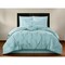 Homeroots Blue Twin Polyester 180 Thread Count Washable Down Comforter Set 528916 - alternate 2