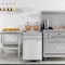 Koolmore 75 lb. Floor Standing Natural Gas Commercial Fryer with 150,000 BTU in Stainless-Steel, ETL Listed KM-FDF75-NG - alternate 3