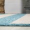 Jonathan Y Negril Two-Tone Wide Stripe Aqua/Cream 4 ft. x 6 ft. Indoor/Outdoor Area Rug SMB203E-4 - alternate 3