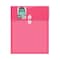 C-Line Products 8-1/2" x 11" Assorted Reusable Top Load XL Poly Envelope with String Closure, 24EA/DS, 6DS/CT 58020-DS - alternate 2
