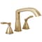 Delta Stryke Three Hole Roman Tub Trim, 11in, Lumicoat Champagne Bronze T2776-CZ-PR - alternate 1