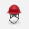 Ironwear Type 2 Class C Vented Full Brim Safety Helmet w/ Chin Strap, Red 3969-R - alternate 4