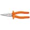 Klein Tools 8 7/8 in D203 Needle Nose Plier, Side Cutter Cushion Grip Handle D203-8-INS - alternate 1