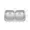Blanco Stellar Equal Double Bowl Undermount Stainless Steel Kitchen Sink 441020 - alternate 2
