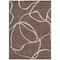 Homeroots 8' X 10' Brown And Beige Abstract Washable Indoor Outdoor Area Rug 597466 - alternate 2