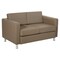 Office Star Products Pacific Love Seat, Balsa PAC52-R109 - alternate 1