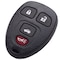Aks Keys 2004 - 2012 Buick Chevrolet Pontiac Saturn Keyless Entry 4B Fob FCC# KOBGT04A RC-CHEVR-24C - alternate 2