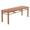 Homeroots 48in Natural and Aluminum Bench 668856 - alternate 2