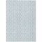 Homeroots 9' X 12' Sky Blue And Beige Ogee Washable Indoor Outdoor Area Rug 601654 - alternate 2