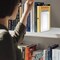 Acrimet Steel Metal Bookends for Shelves, Heavy Duty, for Large books, White, 2PK 292.9 - alternate 4