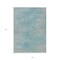 Homeroots 9' X 12' Aqua Teal Blue And Gray Abstract Washable Indoor Outdoor Area Rug 587198 - alternate 2