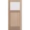 Doornmore CRF-P1G1, 37.75" x 82" ( 36" Door) Left Hand, Mahogany Top View Exterior Door CRF-P1G1-SW-3680_1_LI - alternate 1