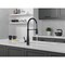 Delta Essa Single-Handle Pull-Down Spring Kitchen Faucet 9613-BL-DST - alternate 2