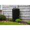 Good Ideas Impressions Palm 65 Gallon Rain Saver - Black IMP-L65-BLK - alternate 2