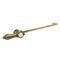 Kingston Brass Universal Front or Side Mount Toilet Tank Lever, Antique Brass KTBALD3 - alternate 1
