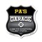 Signmission Pa's Garage I Can Fix Everything But Stupid, 6 Inch X 6 Inch, Plastic Sign SHI-P-6-490-PA - alternate 1