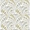 A-Street Prints Fiddlehead Grey Botanical Wallpaper 2821-25145 - alternate 1