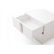 Homeroots 19" White Two Drawer Nightstand 491587 - alternate 2