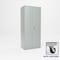 Pucel Heavy Duty Storage Cabinet with Casters, 36 in W x 90 in H x 24 in D, Red HDSC-3684-24-4C - alternate 1