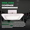 Beyond Led Technology VAIL 2nd GenLED Canopy Light, 180W, 28080Lm, 5700K, 120V-277V, White Housing, IP65 156792 - alternate 3