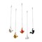 Homeroots Set of Five Black Gold Orange Silver White Resin Climbing Man Hanging Dimensional Sculpture, 5PK 544461 - alternate 2