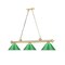 Z-Lite Cordon Heritage Brass 3 Light Billiard 2306-3HBR-PGR - alternate 3