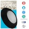 Bulbrite 14WLED 7 ROUND DISC LIGHT 3000K BLACK ALUMINUM, PIGTAIL, 6PK 862901 - alternate 3