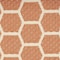 Homeroots 8' Coral And Ivory Geometric Indoor Outdoor Runner Rug 564051 - alternate 4