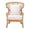 Bali & Pari Regina Bohemian Light Honey Rattan Arm Chair 247-13694-ZORO - alternate 2
