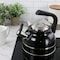 Kenmore Elite 2.3 Quart Stainless Steel Whistling Tea Kettle in Black 137411.01 - alternate 2