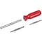 Perform Tool Screwdriver 6In1; No. 1/ No. 2 Phillips; 1/4 In/ 3/16 In Slotted; 1/4 In/ 5/16 In Nutdrivers W975 - alternate 2