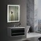 Lighted Impressions Vero Frameless 19.63'' Wx27.25'' H Vanity Mirror with Four LED Light Strips LI8356 - alternate 1