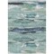 Homeroots 8' X 10' Sage Teal Blue And Navy Blue Abstract Washable Indoor Outdoor Area Rug 612482 - alternate 3