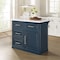 Crosley Cutler Faux Marble Top Kitchen Island KF30094WM-NV - alternate 3